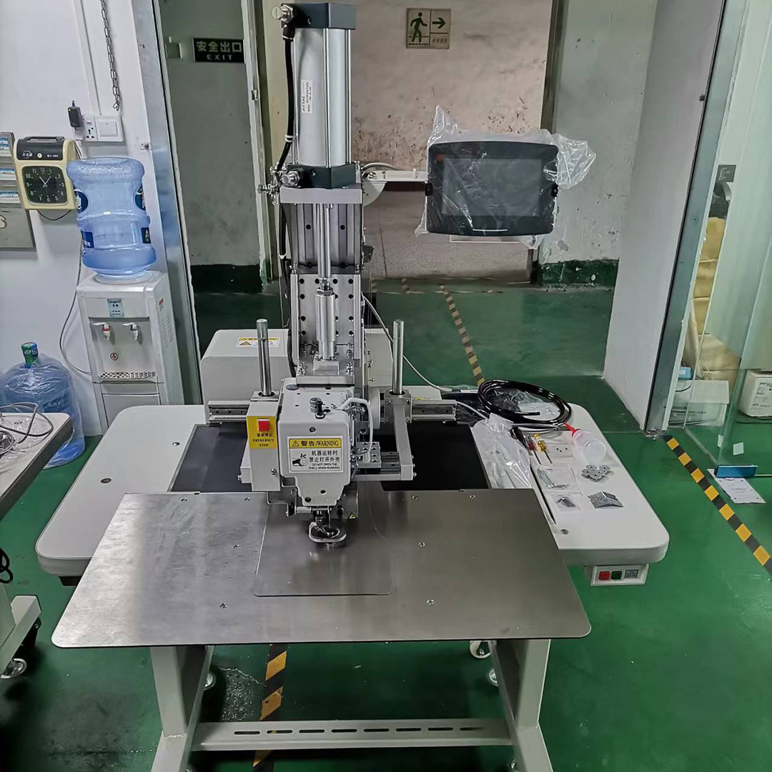 厚料靠垫圆孔机 座垫订点打圈机 靠枕圆孔缝纫机