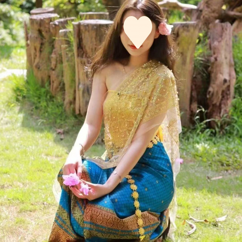 新しい西双版納ダイ族服インターネット有名人旅行写真スタジオ写真スリーピースエスニックステージ衣装クロスボーダー|undefined