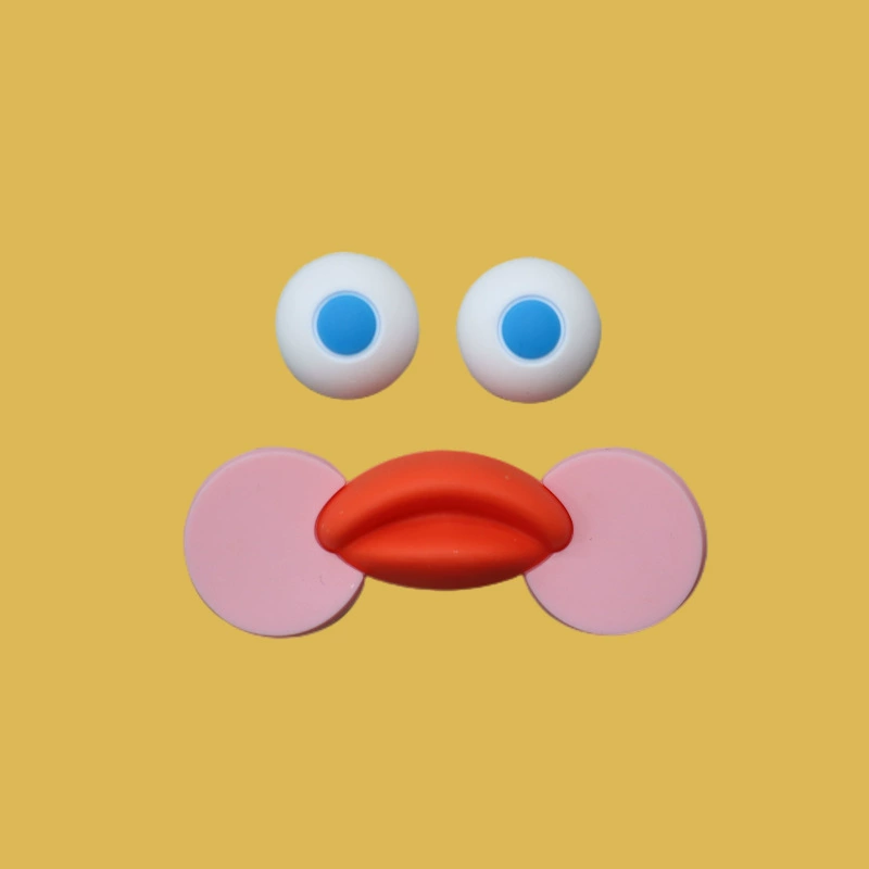 B.Duck, мультяшный аксессуар, чехол для телефона, обувная пряжка из мягкой резины, DIY