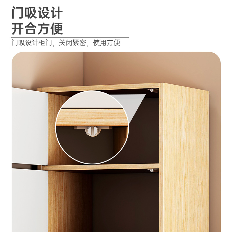 Bookshelf study room floor multi-layer partition storage cabinet home simple storage cabinet door entrance minimalist shoe cabinet