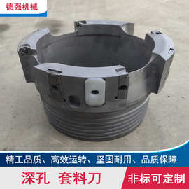 深孔套料钻头扩孔钻镗头掏料刀 镗床刀具套料刀BTA深孔钻头套料头