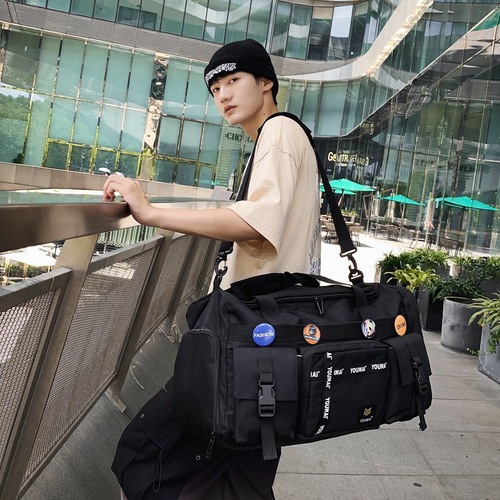 Short-distance travel bag, business trip storage luggage bag, portable fitness bag, dry and wet separation, large capacity, maternity storage luggage