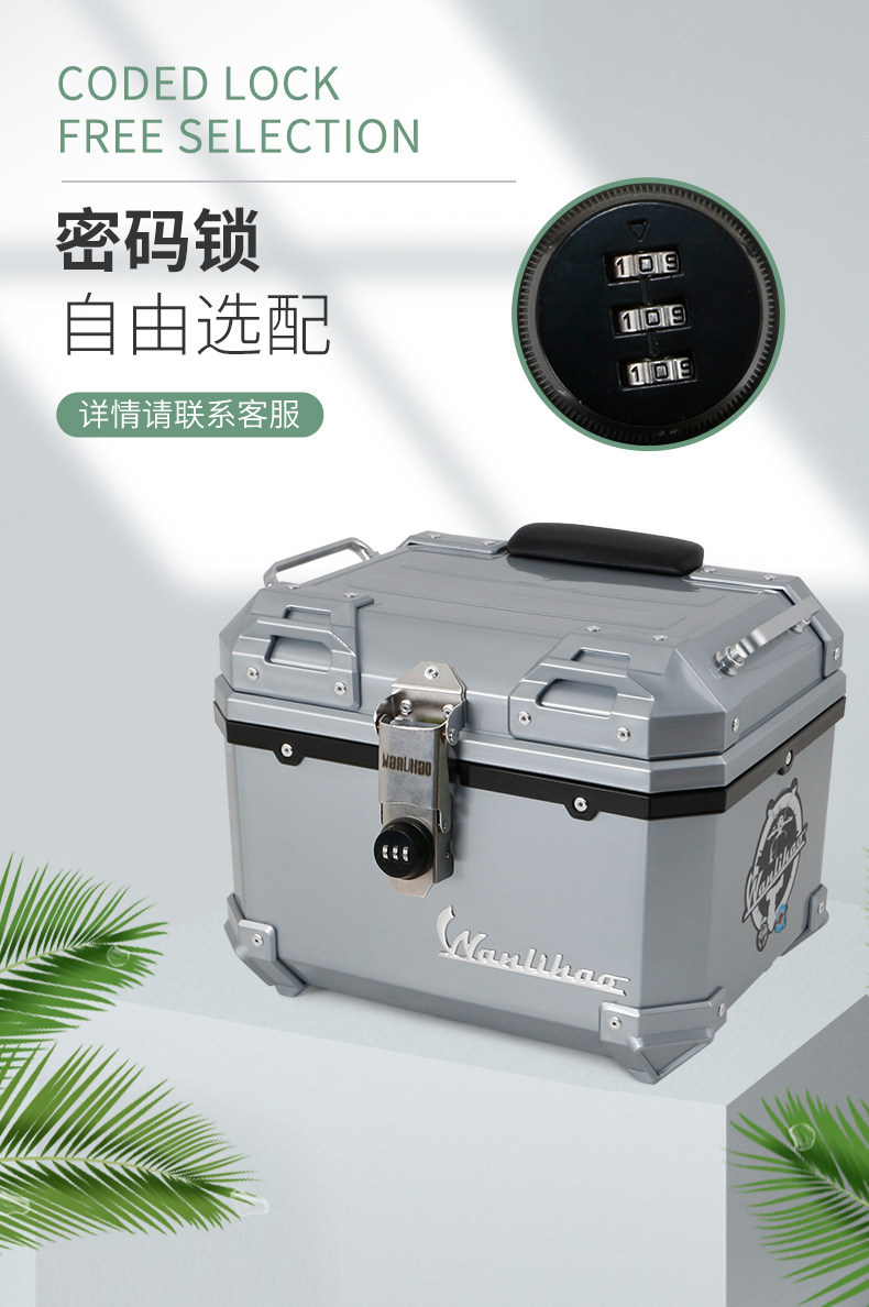 Wanlihao No.9 Orion Dz110P electric vehicle accessories modified tail box decorative scooter trunk