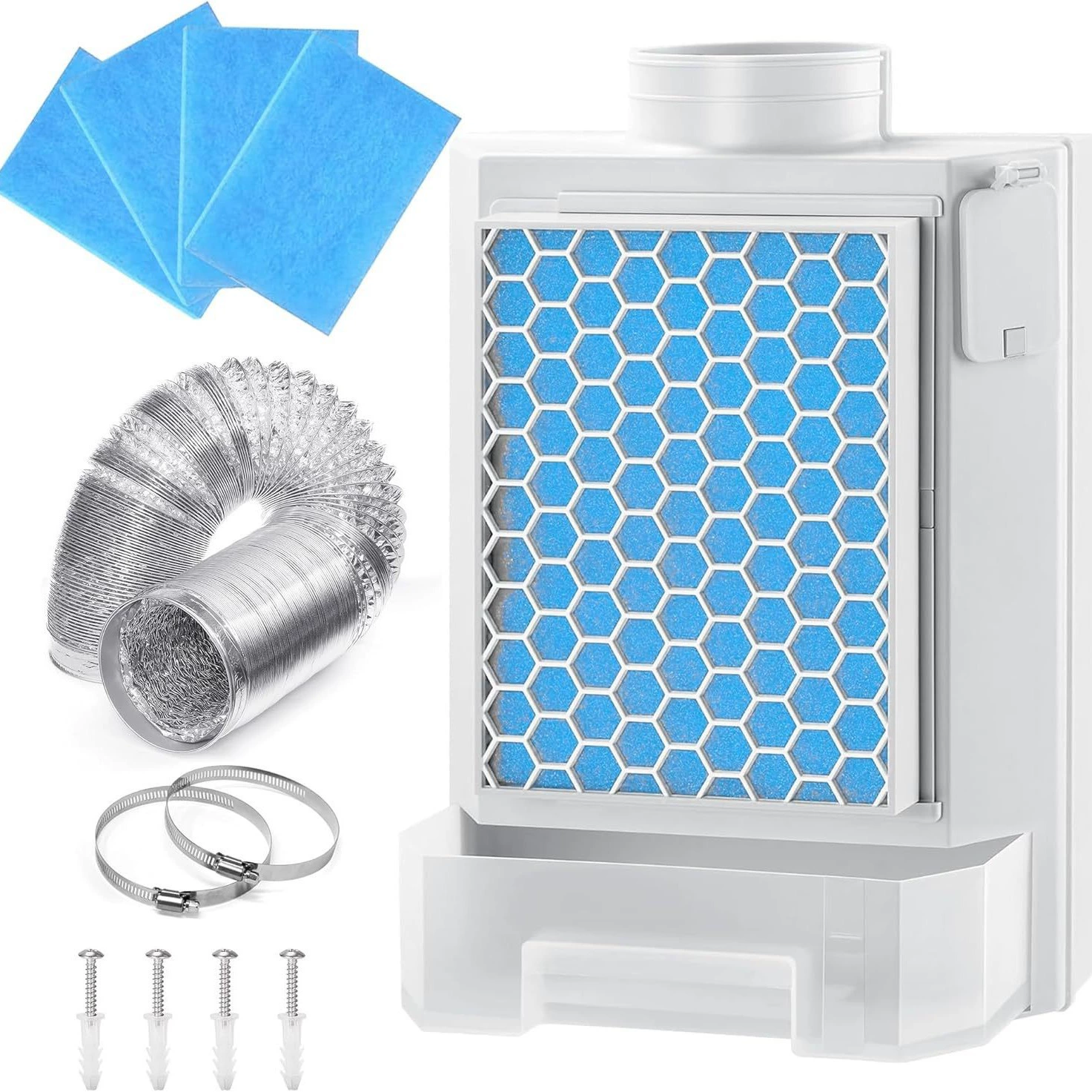 Трансграничная амазонка внешней торговли сушилка сушильная машина воздушный фильтр хлопчатобумажный фильтр вытяжной трубы фитинги