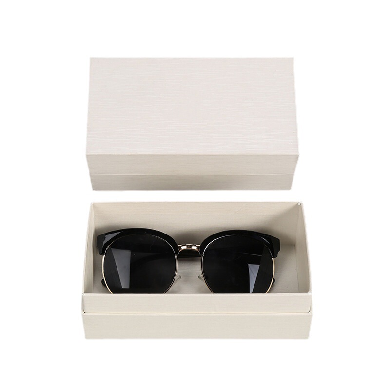 Three-layer cover glasses carton business gift sunglasses carton hard paper packaging gift box logo wholesale
