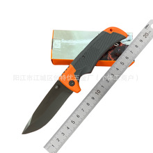 厂家现货贝尔中号BG户外水果刀随身便捷尼龙手柄折刀战术野营装备