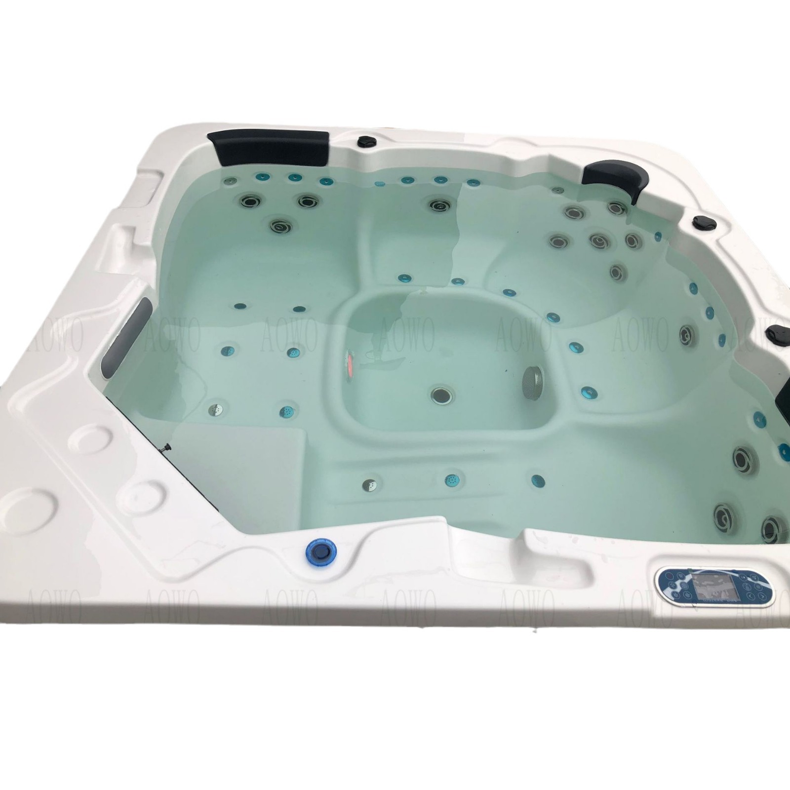 Jacuzzi al aire libre para 5 personas spa spa spa piscina villa jardín jacuzzi acrílico importado