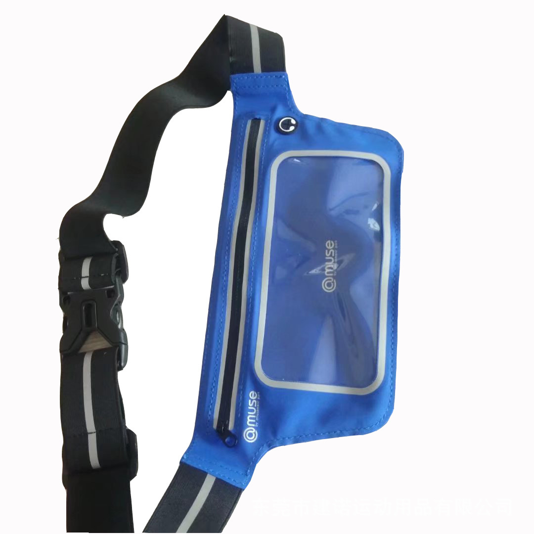 Sports nylon waterproof capacious universal belt bag for men and…