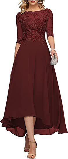 Nuevo Comercio exterior vestido de noche de encaje sexy adelgazamiento elegante banquete fiesta de cumpleaños vestido de fiesta image 14