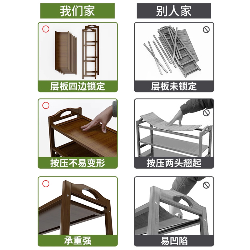 Estante de zapatos puerta doméstica puerta de entrada multicapa simple nuevo 2025 explosión de madera maciza alquiler de habitaciones gabinete de zapatos interiores