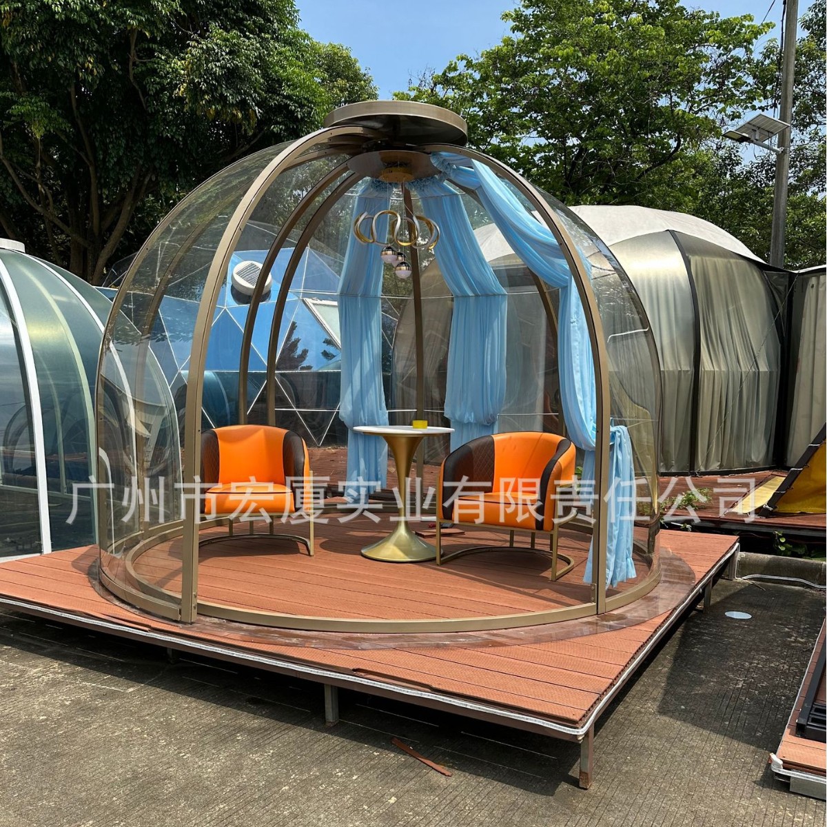 Outdoor Terrace Rotating Sliding Door Starry Sky Room Restaurant Box Bubble House Starry Sky Tent Room Hotel Camping Ground