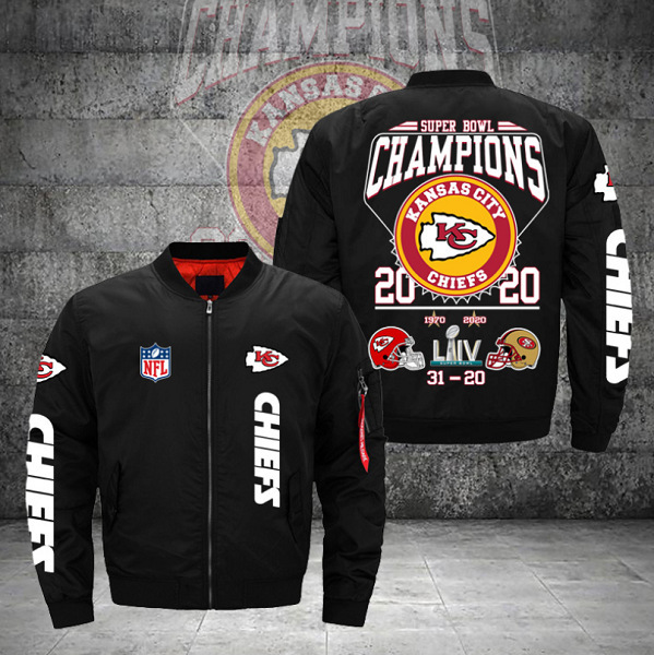 Men's printed flight jacket