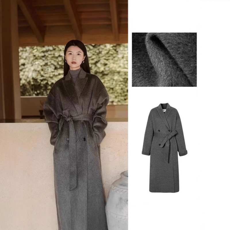 Maijia classic 2980 coat 100 Australia imported fine wool double-sided bathrobe star style