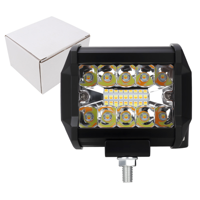 12V 車 LED 三眼 20LED 作業灯外部補助メンテナンスライト 60 ワットオートバイオフロード車修正スポットライト|undefined