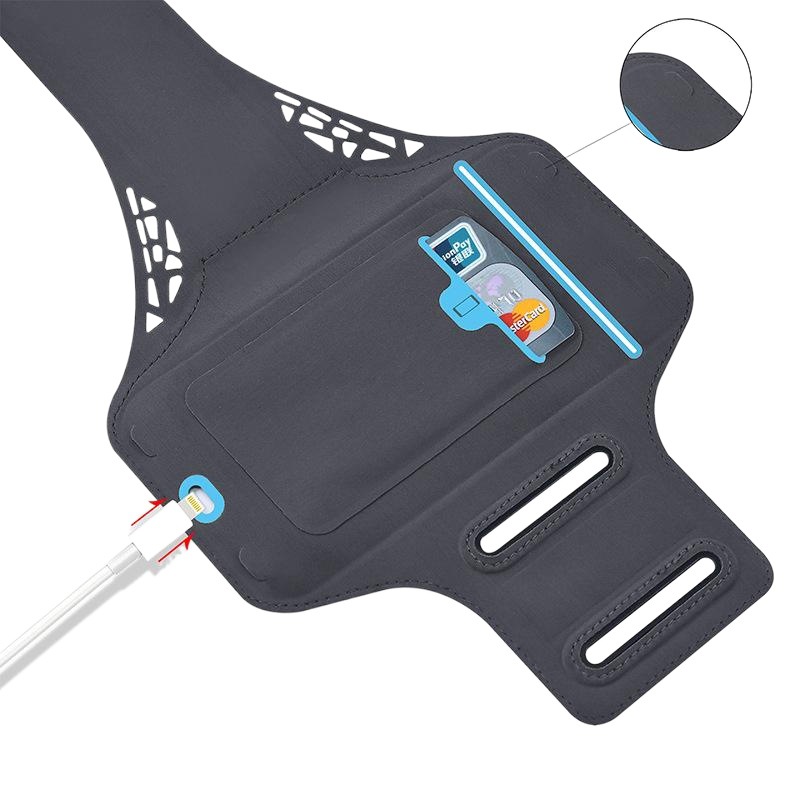 Mobile Phone Running Arm Belt Unisex Outdoor Morning Running Sports Mobile Phone Arm Bag Fitness Mobile Phone Arm Cover Storage Bag