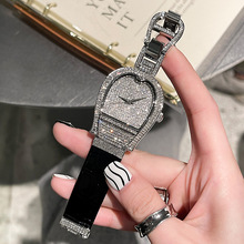 davena蒂玮娜女款手表女士2025新款轻奢小众女表名牌正品奢华满钻