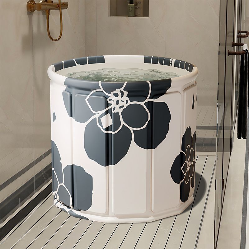 Baño plegable para adultos, baño doméstico plegable para niños, bañera de baño más gruesa para bebés nadar todo el cuerpo
