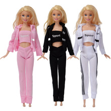 30厘米衣服巴比时装11寸洋娃娃服饰女生换装玩具运动装厂家可混批