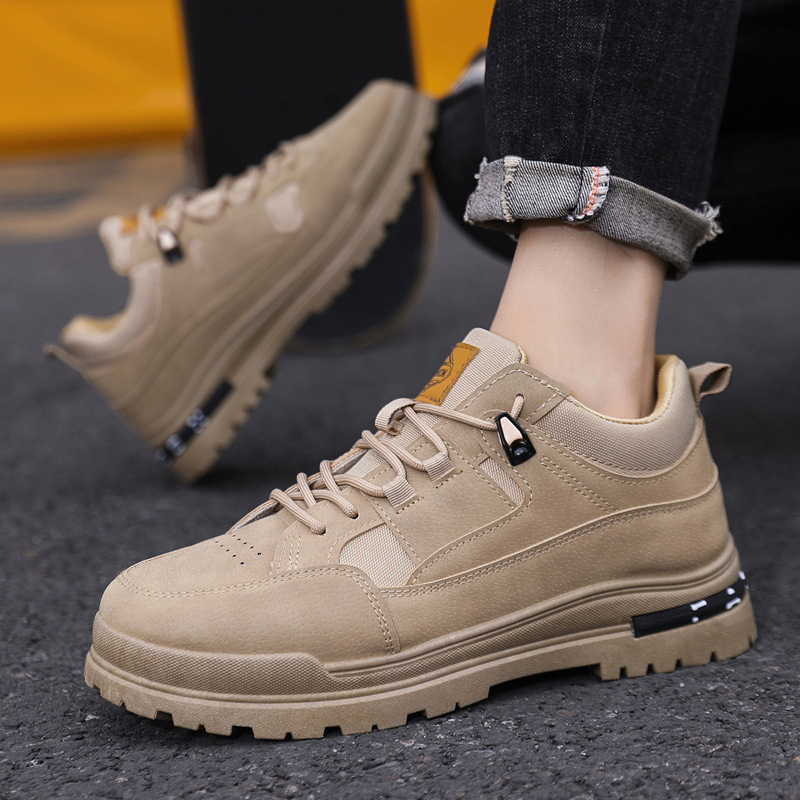 2024 Spring New Men's Shoes Fashion Versatile Casual Shoes Trendy Youth Skate Shoes Cross-border Exclusive Running Shoes for Men