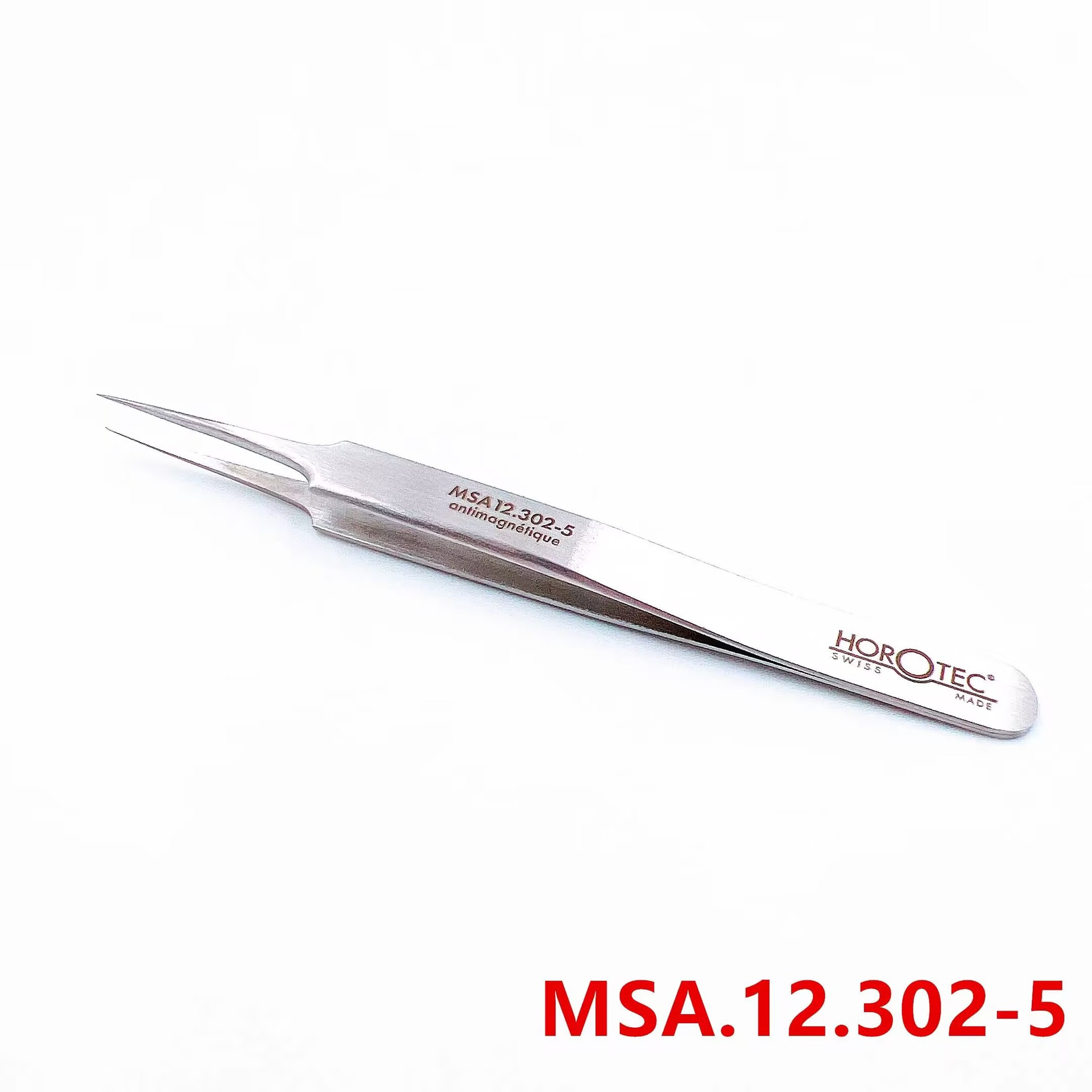 瑞士原装 HOROTEC MSA12.302-5号 游丝镊子 防磁镊子 手表配件
