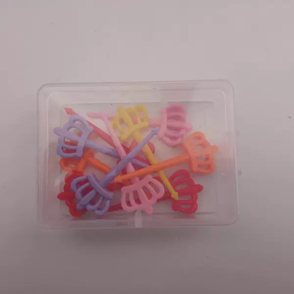 Crown 10 transparent boxes