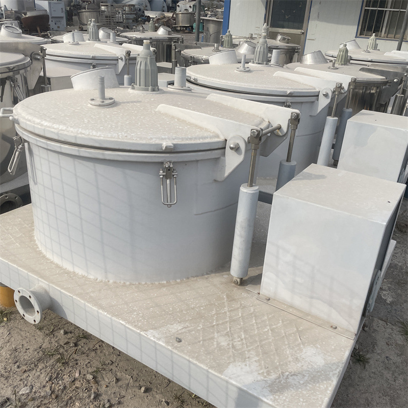 二手衬塑平板离心机 二手密闭分离设备 工业自动化离心机