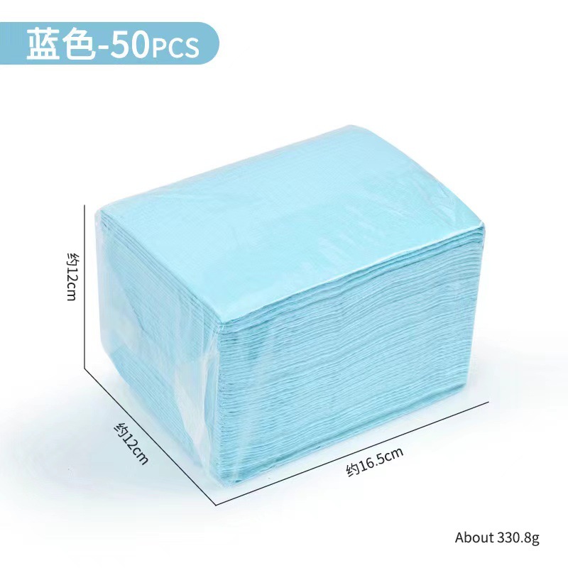 Transfronterizo directo de fábrica de uñas desechables almohadilla de mesa paño herramienta de limpieza de pestañas papel 125 piezas/bolsa de uñas estera