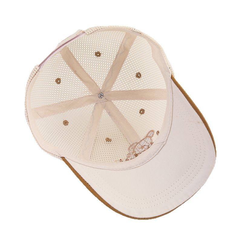 Sombreros infantiles de verano delgados sombreros solares transpirables para niños sombreros de malla sombreros sombreros de béisbol de viaje