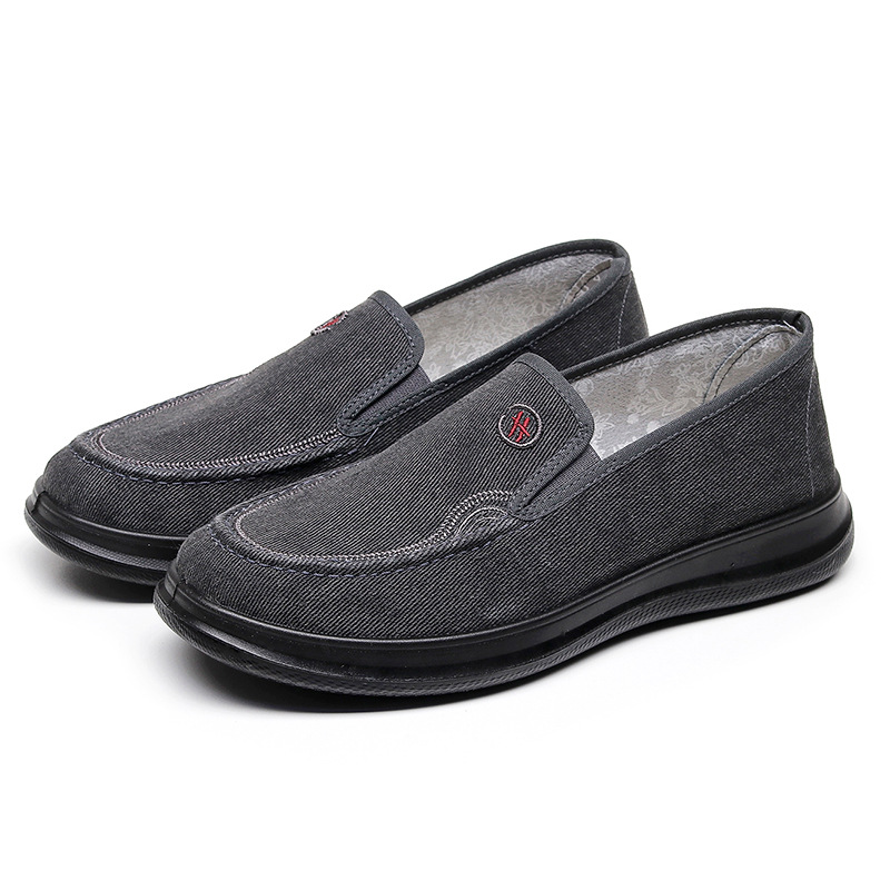 Zapatos de hombre primavera y verano nuevos zapatos casuales viejos zapatos de tela de Beijing zapatos de lona transpirables cómodos zapatos casuales cómodos de papá image 7