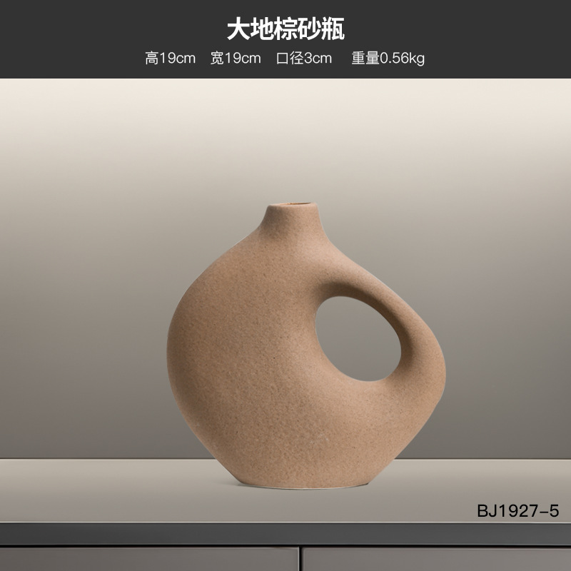 わびさびスタイルの抽象的な芸術的なソフト装飾品モダンなリビングルームのテレビキャビネットワインキャビネットニッチホームインテリア卸売|undefined