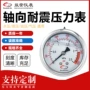 耐震轴向水压充油液压表