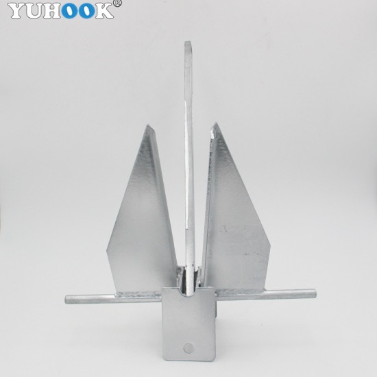 丹弗斯锚船锚 铁板焊接锚有杆锚沙滩锚跨境Danforth Fluke Anchor