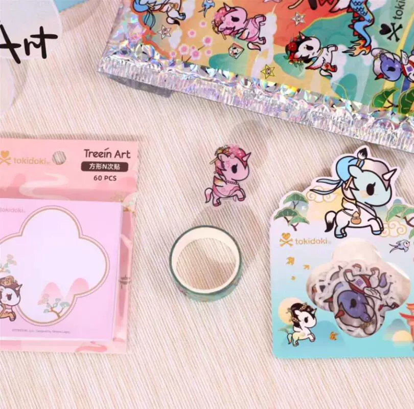 Qingyi Fang Канцелярия оптом TR-EMG0206TOKIDOKI Национальный ветер Неоновый сюрприз слепой без глаза