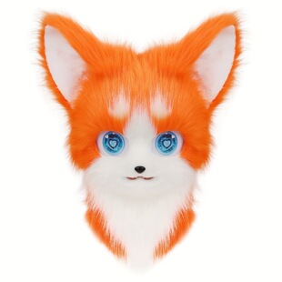 E 78891 Halloween Animal Head Costume �f�}���F�^ �羳��