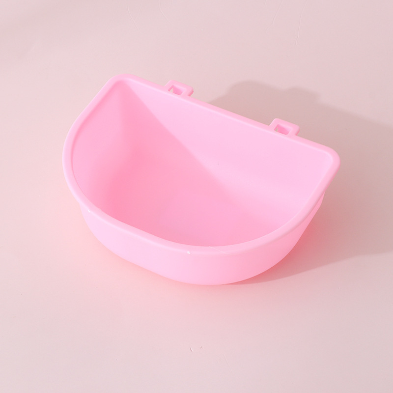 El tazón colgante de la caja de aviación de Hawo se puede colgar en la jaula del perro Tazón del perro Tazón del gato Tazón del restaurante Teddy para perros pequeños Tazón de alimentación para mascotas