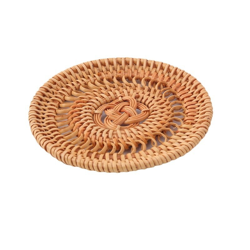 Accesorios de té aislamiento térmico de la mesa redonda hecha a mano de la mesa de té de acutio.