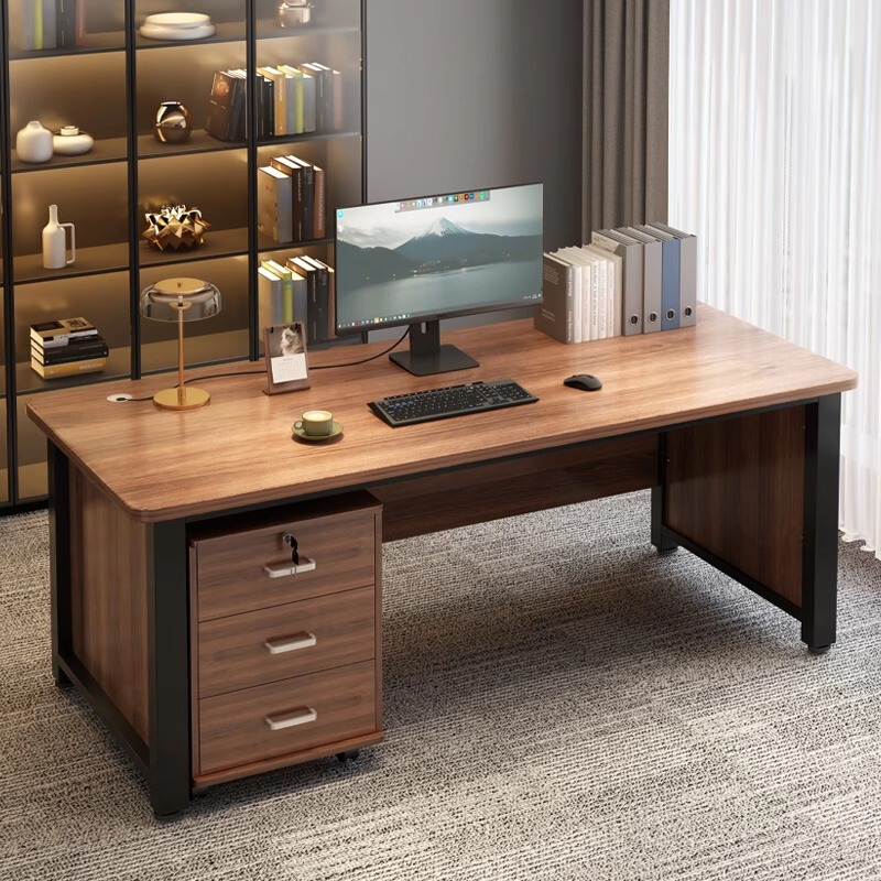 Office Desk, Antique-Style Boss Desk, Simple Desktop Workstation, Modern Home Office Desk and Chair, Staff Desk Office Desk, Antique-Style Boss Desk, Simple Desktop Workstation, Modern Home Office Desk and Chair, Staff Desk