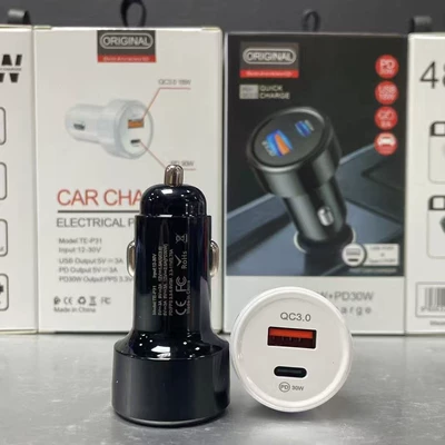 Type-C Smart Car Charger Pd30W: Mobil şarj cihazları