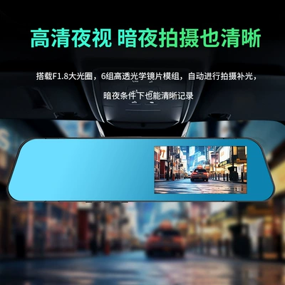 Cam with High-Definition Front and Rear: Driving recorder