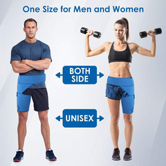 Fitness waist and leg strap to prevent muscle strain, hip guard band, weightlifting thigh protection, exercise leg and groin band