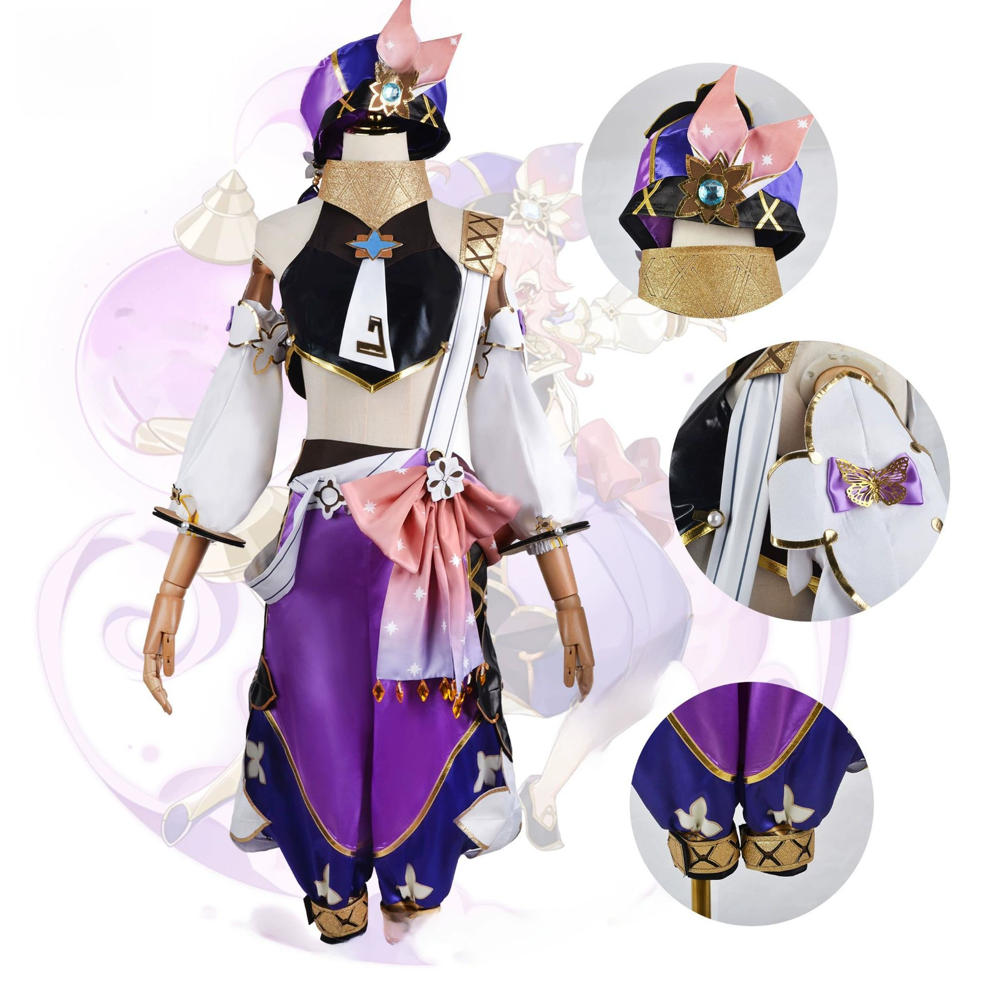 Оригинальный бог кос Grass God Naxi Loutinella Wanderer Steaming Benli Da Dadalia Cosplay