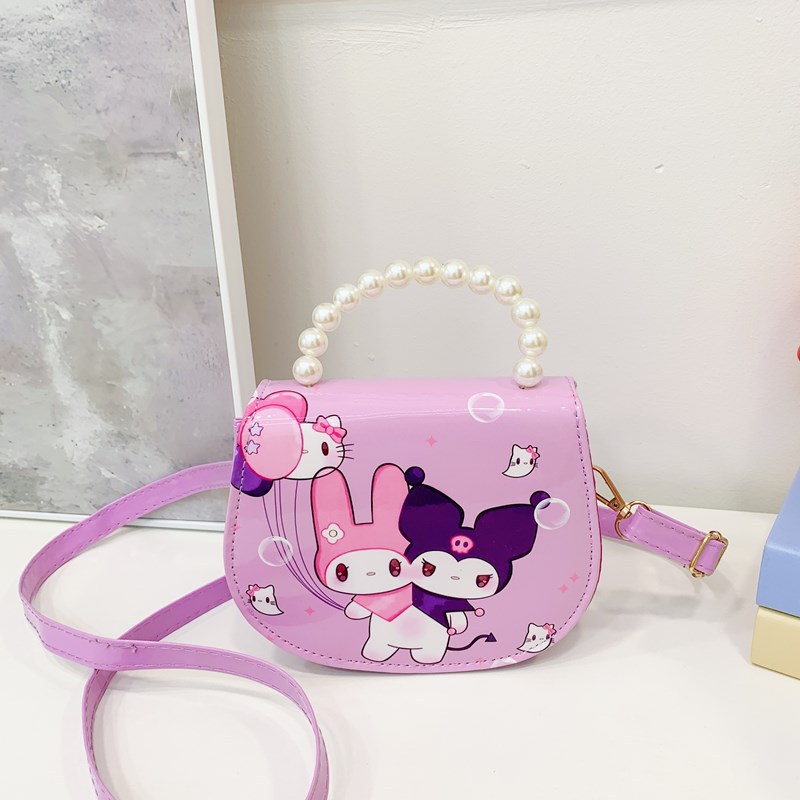 Cartoon Melody Kids Shoulder Bag Fashion Jardín de infantes con bolsas para salir lindas bolsas de mochila casuales Kulomi