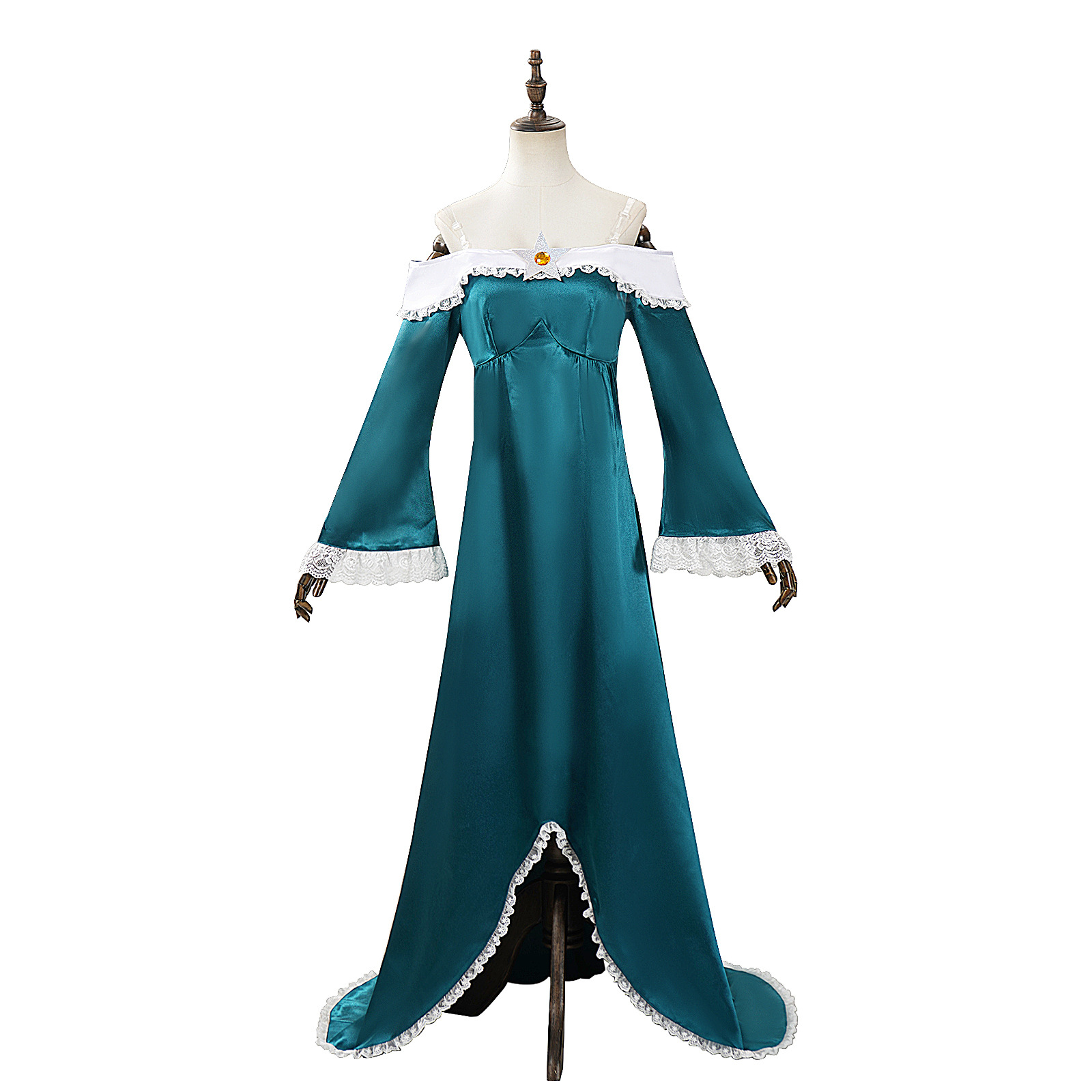 Super Mario Galaxy cos suit Mario Rosa Tower green dress movie…