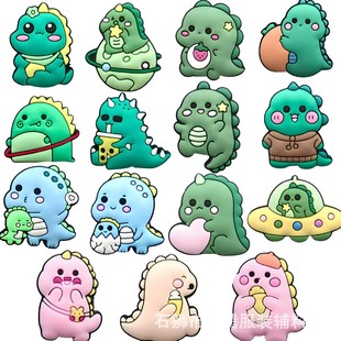 Cute Little Monster Cartoon Clogs Shoe Flower Shoe Buckle DIY Removable Garden Shoe Decoration Accessories Cross-Border Ready Stock