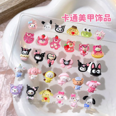 アニメ混載ネイルアクセサリー氷透立体愛美ティルkt猫かわいいいちご熊樹脂ネイルアクセサリー