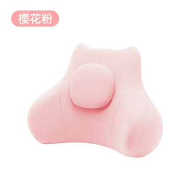 Memory Foam Lumbar Support Slow: Waist support - waist-support-style-light-pink