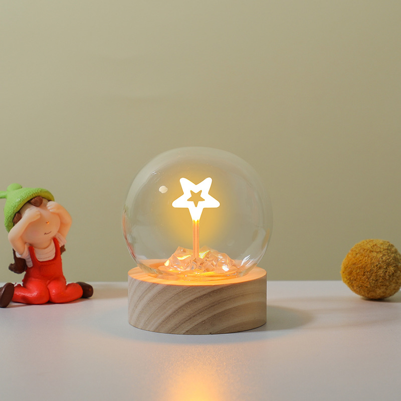 Lámpara de noche lámpara luminosa base de resina creativa para gatos adornos de animales decoración de escritorio exhibición artesanía regalos