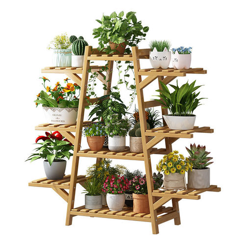 Balcony flower rack storage rack indoor succulent climbing vine flower rack plant flower pot rack modern living room floor-standing multi-layer