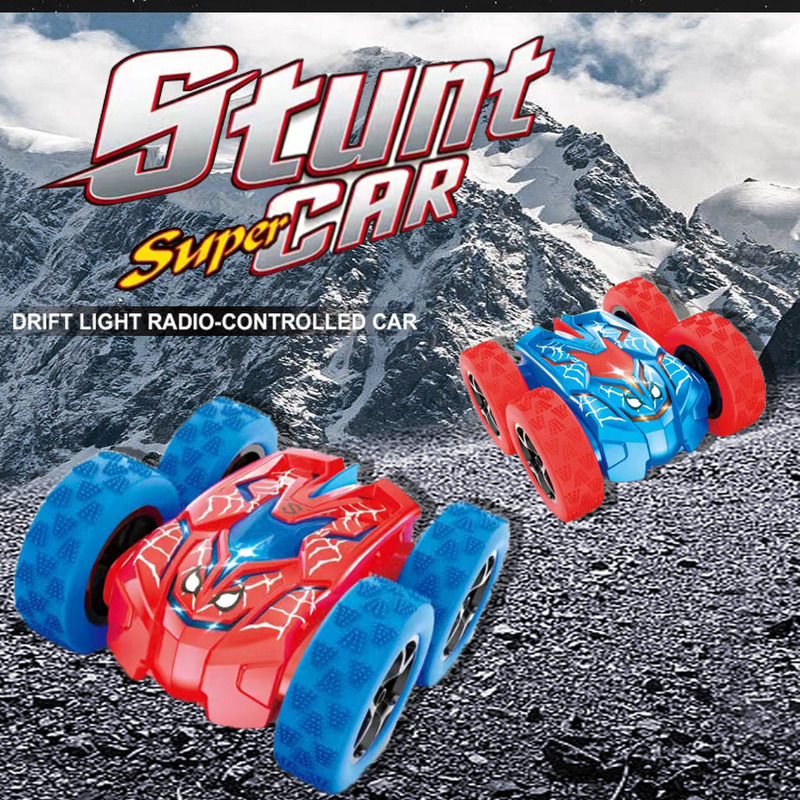 Cross-border new product remote control car spider 360 rotating warrior rollover stunt light cross-country cool drift with charging Cross-border new product remote control car spider 360 rotating warrior rollover stunt light cross-country cool drift with charging
