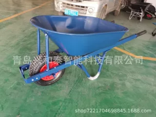 工厂生产定制100L大斗手推车批发建筑翻斗车南美斗车